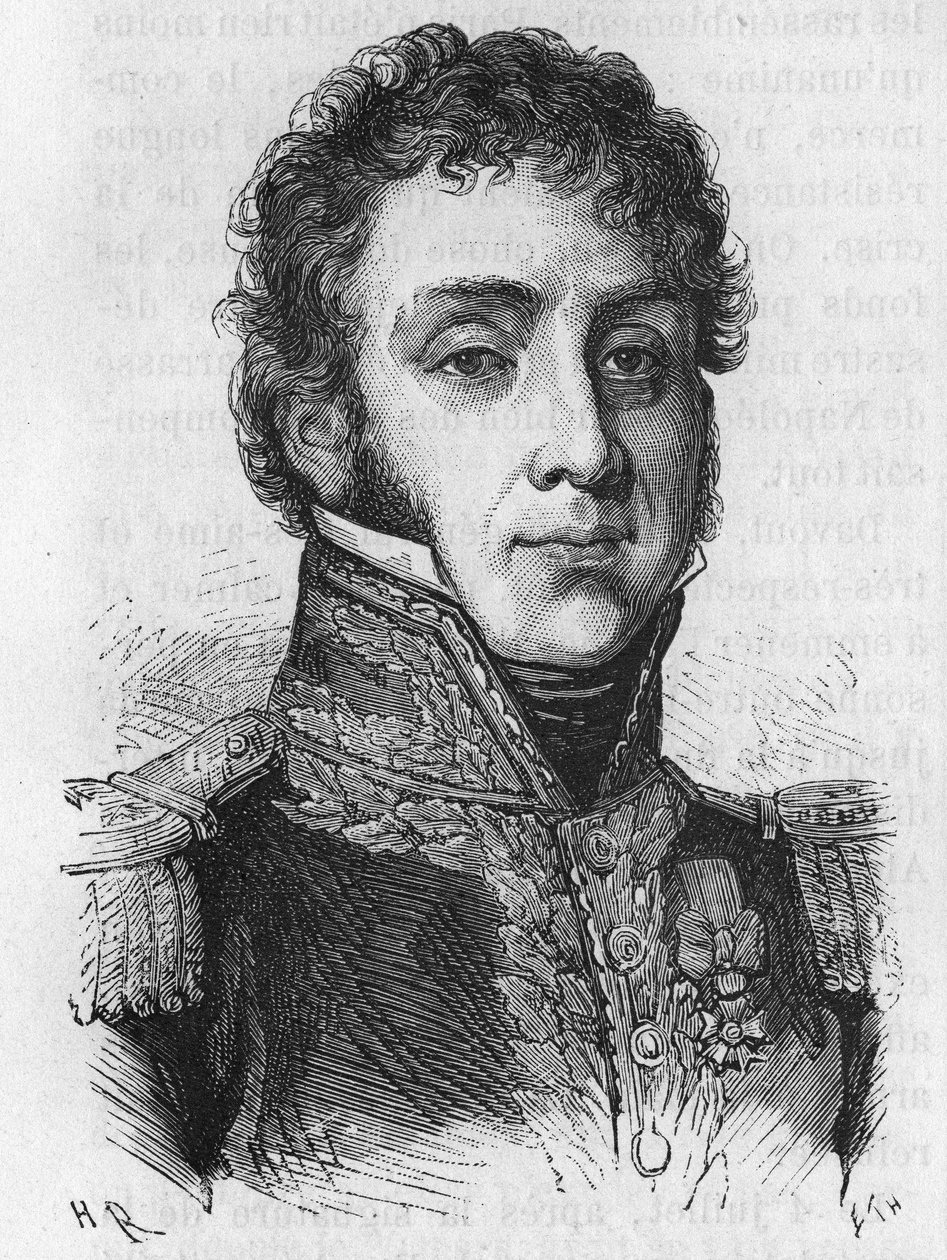 Remy Joseph Isidore Exelmans (of Exelmans), Maarschalk en Pair van Frankrijk (1775-1852) - uit "L