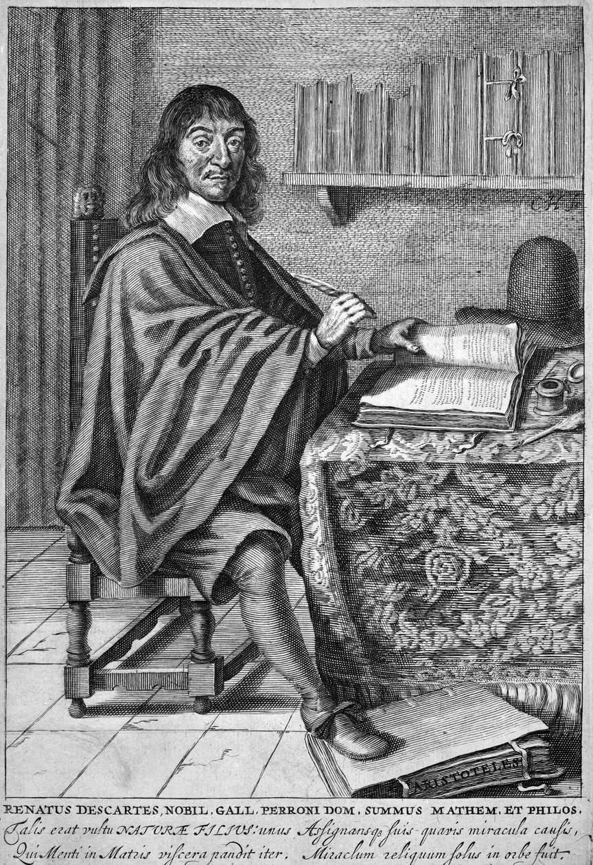 René Descartes door French School