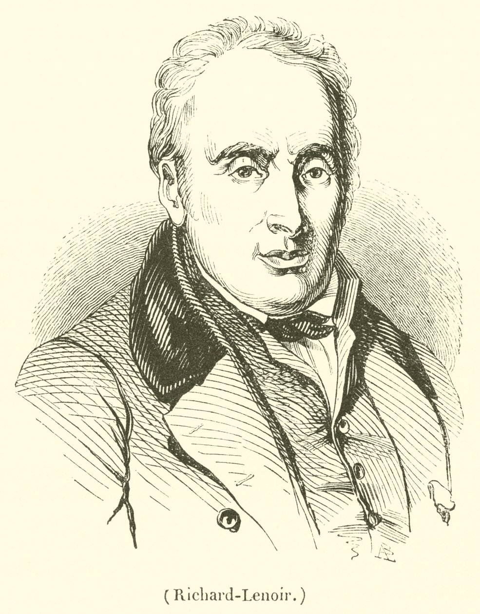 Richard-Lenoir (gravure) door French School