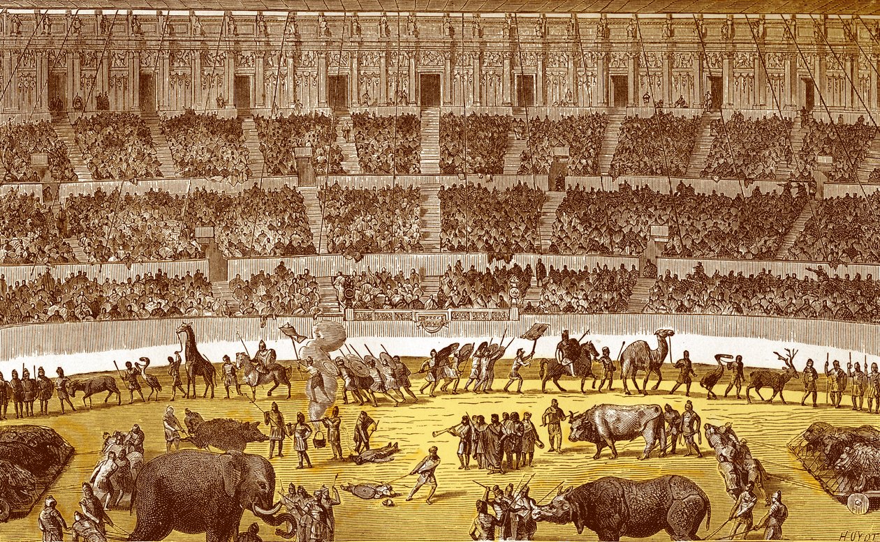 Romeins circus in de oudheid, uit 