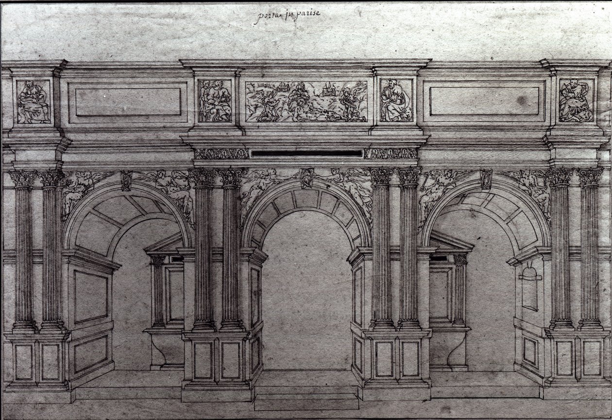 Roodscherm van de kerk Saint-Germain-l
