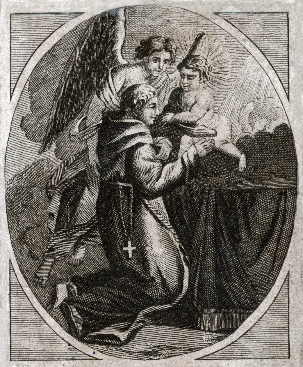 Sint Antonius van Padua door French School