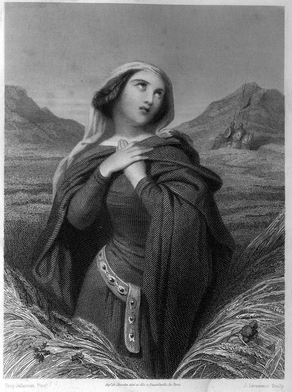 Sainte Adelaide of Adelaide de Bourgogne (931-999) in Les Saintes Femmes door French School
