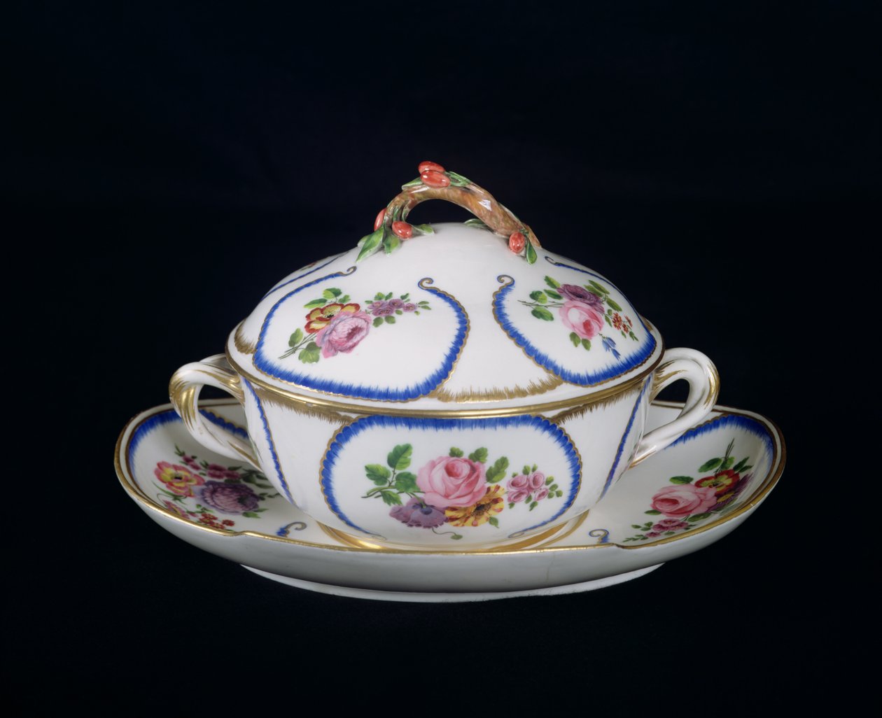 Sevres kom en bord, 1764 door French School