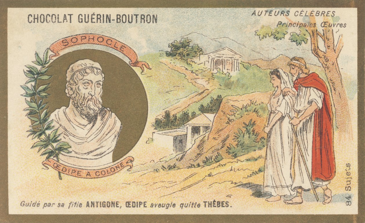 Sophocles (495 v.Chr.-406 v.Chr.), Griekse tragediedichter, auteur van 