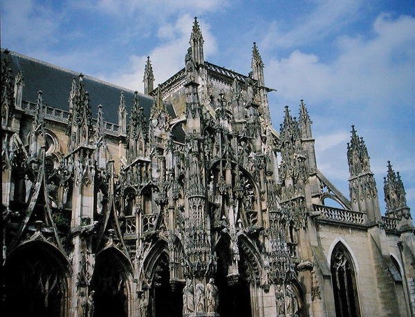 Zuidtransept door French School