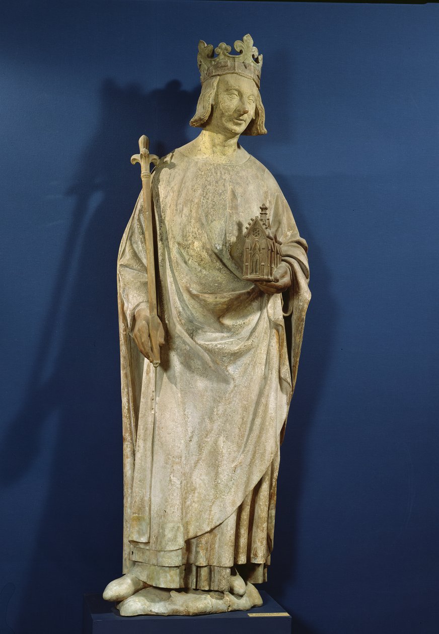 Standbeeld van Karel V (1338-80) Koning van Frankrijk, 1365-80 door French School