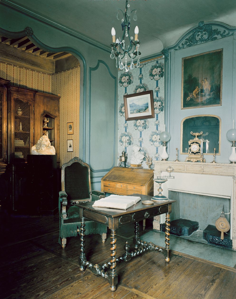 Studie in de geboorteplaats van Hector Berlioz (1803-69) door French School