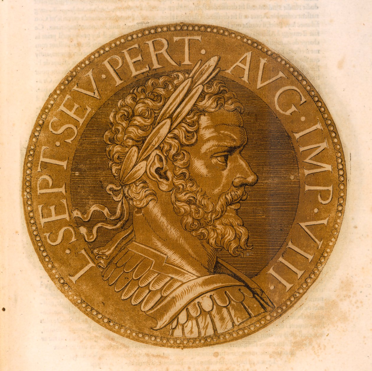 De Keizer Lucius Septimus Severus door French School