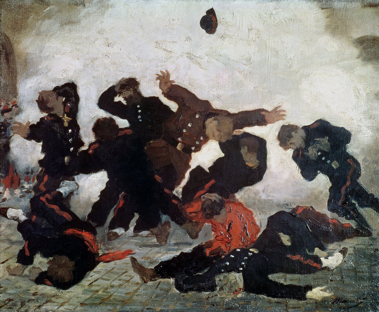 De executie, na 1871 door French School