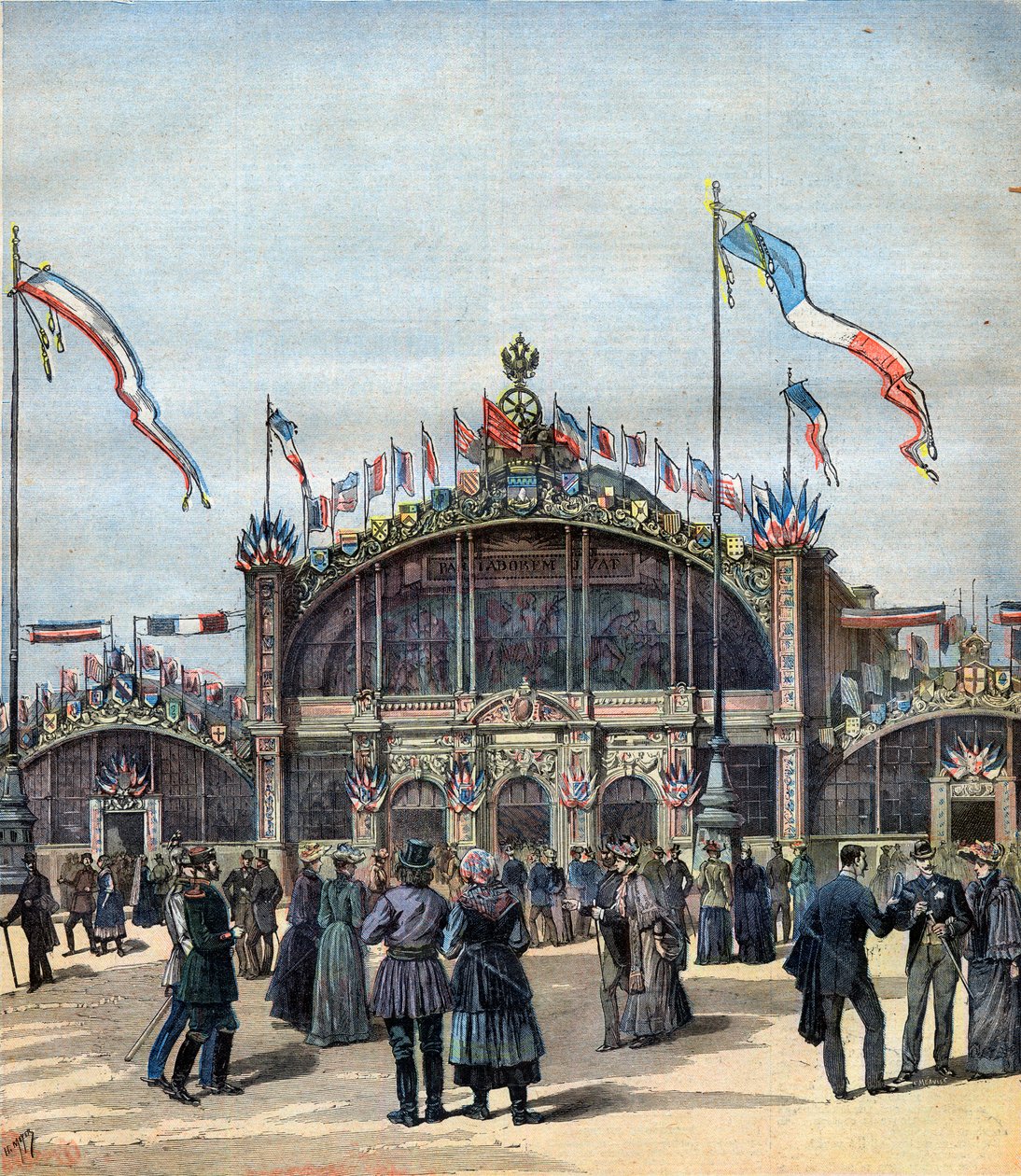 De Franse Expositie in Moskou (mei-okt 1892) door French School