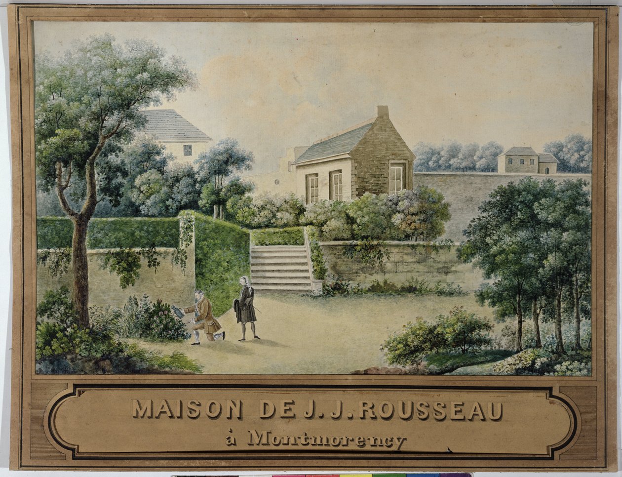 De Hermitage in Montmorency door French School