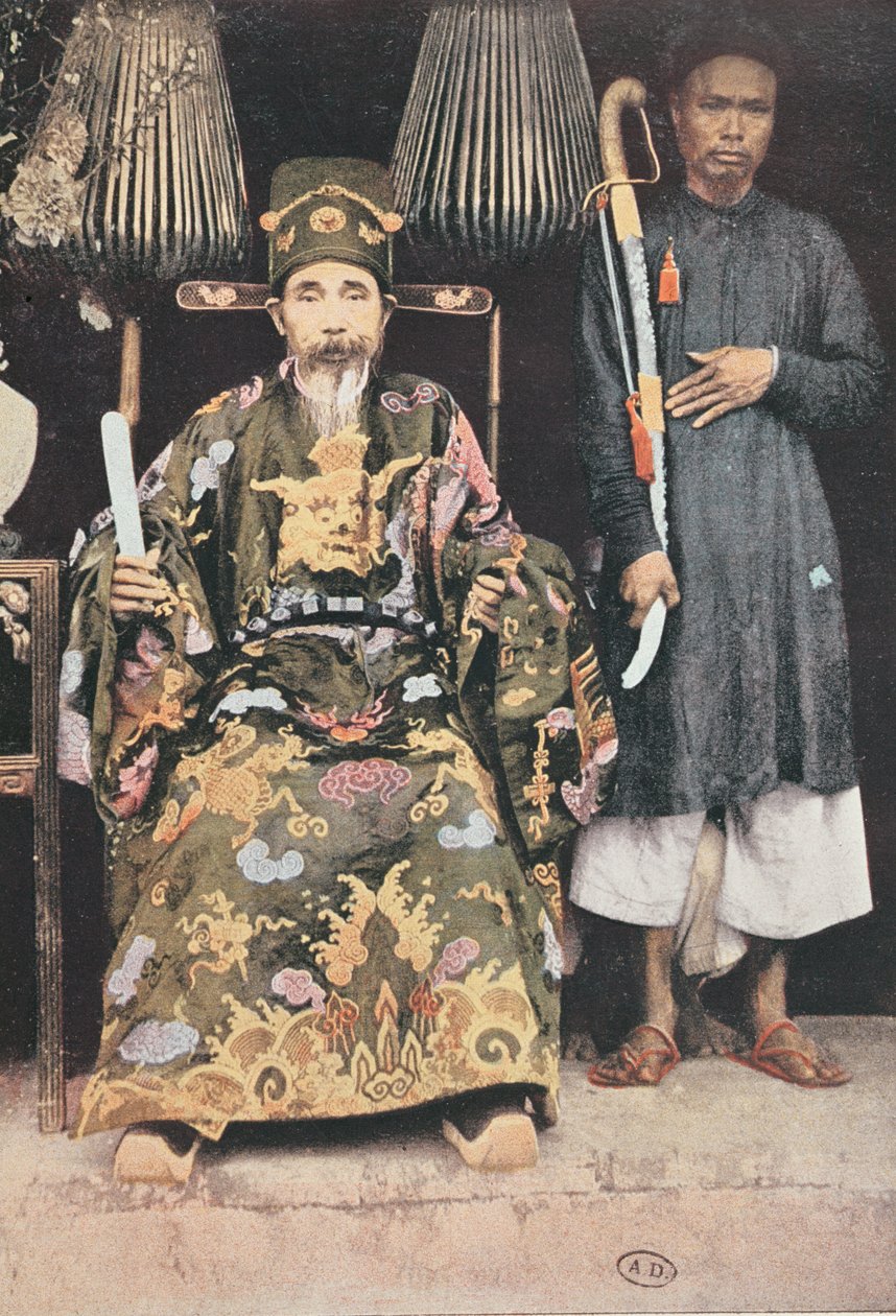 De Kinh Luoc of Keizerlijke Onderkoning in Tonkin door French School