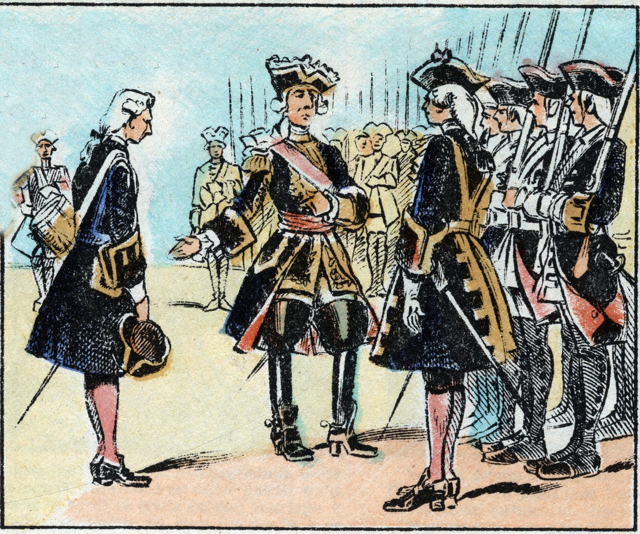 De Markies van Montcalm (Louis Joseph de Montcalm). door French School