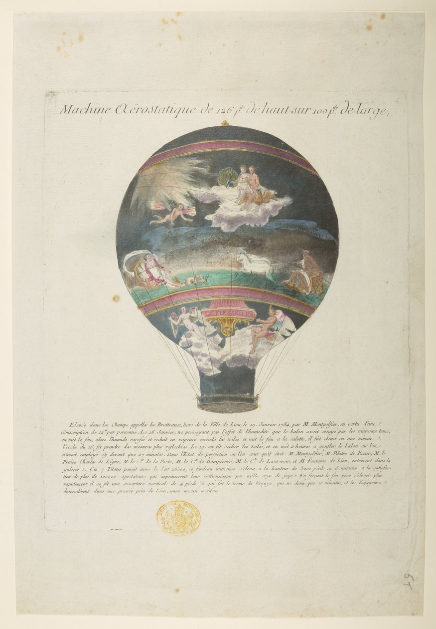 De Montgolfier Ballon met 