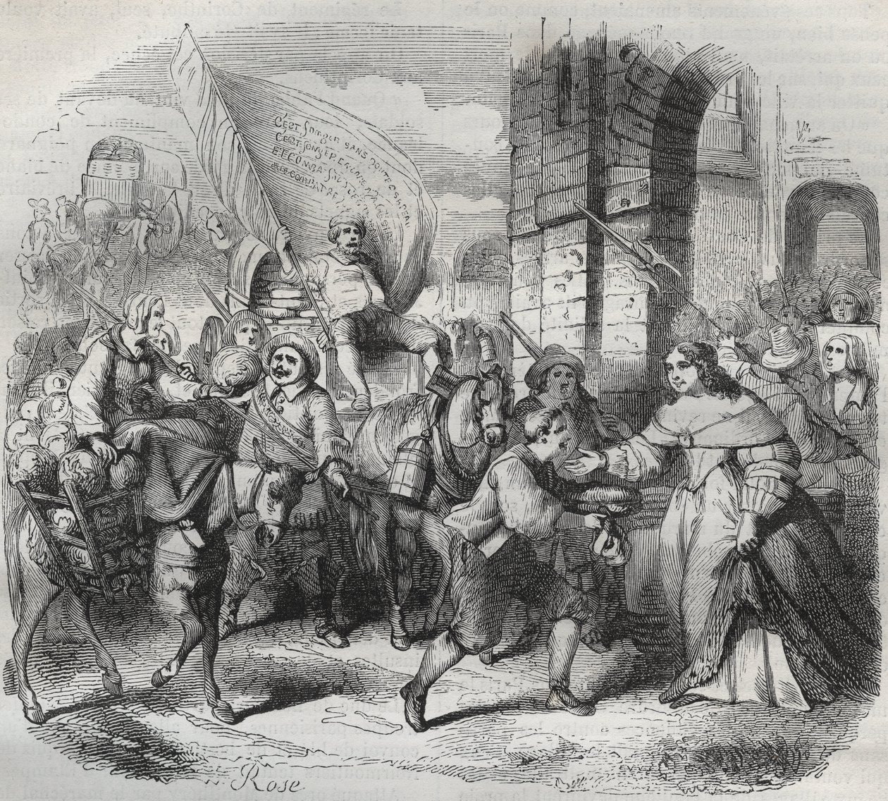 De terugkeer van Gonesse, episode van de Fronde: de 