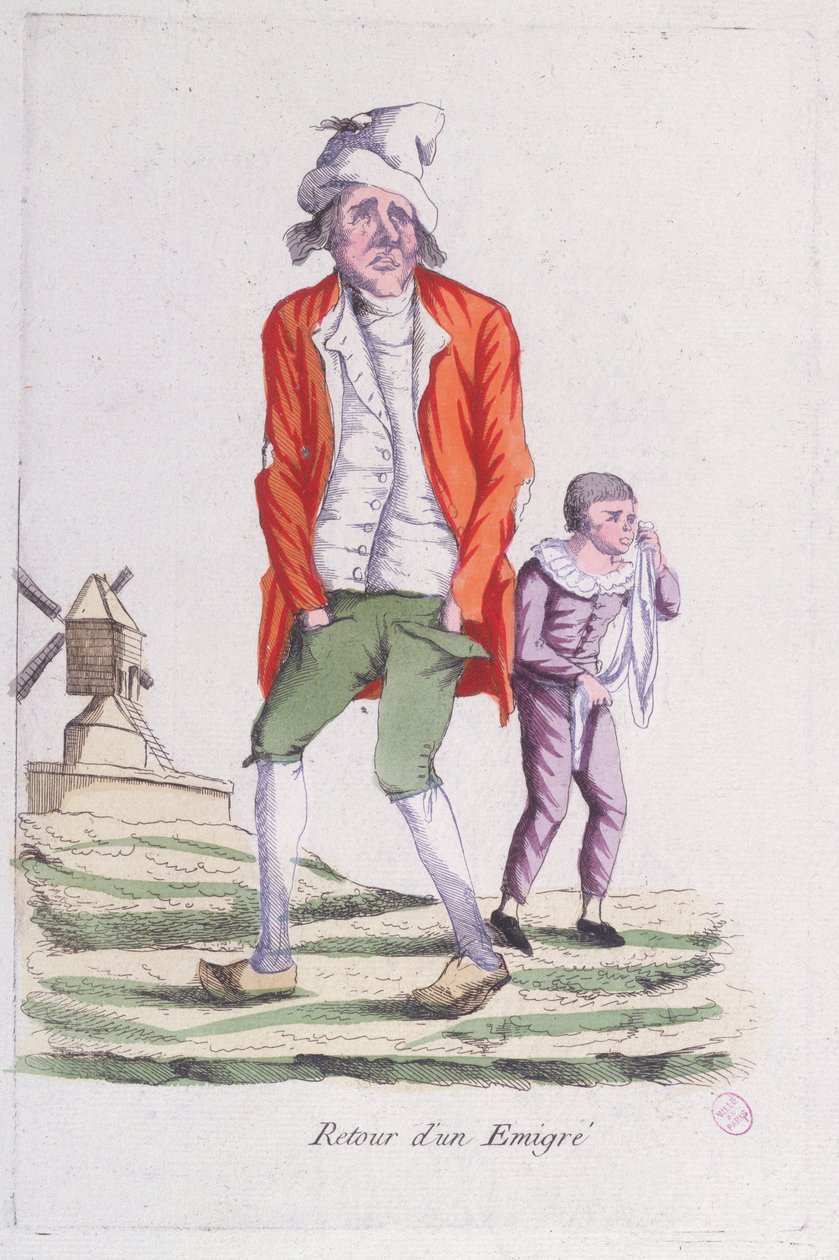 De terugkeer van een emigrant door French School