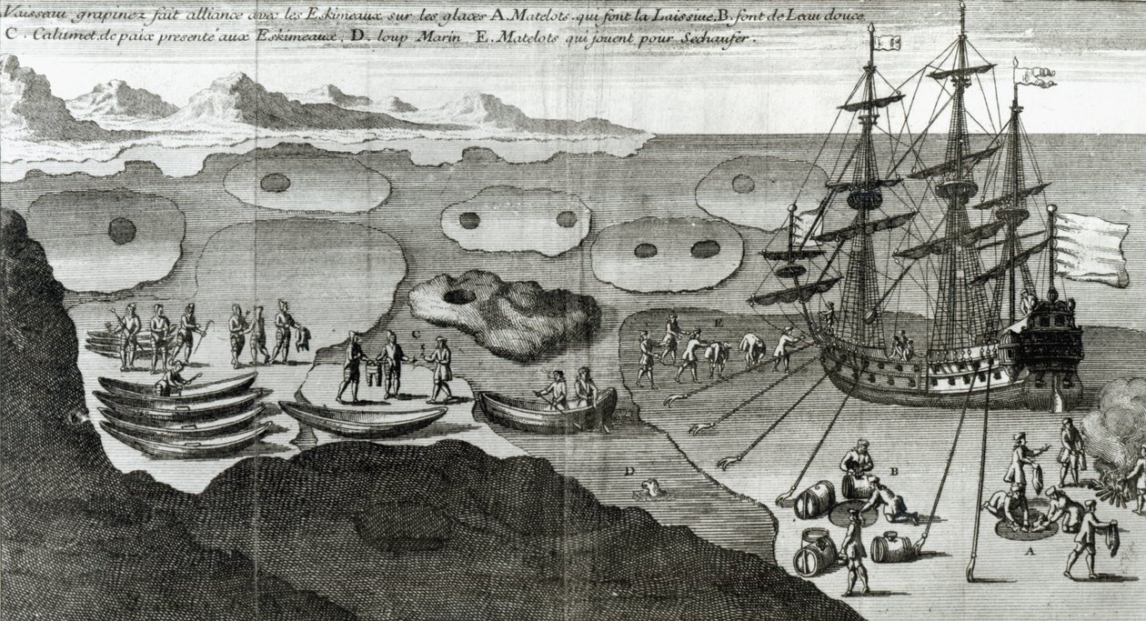Het Schip dat Alliantie sluit met de Eskimo