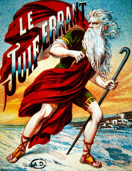 De Wandelende Jood, ca. 1880 door French School
