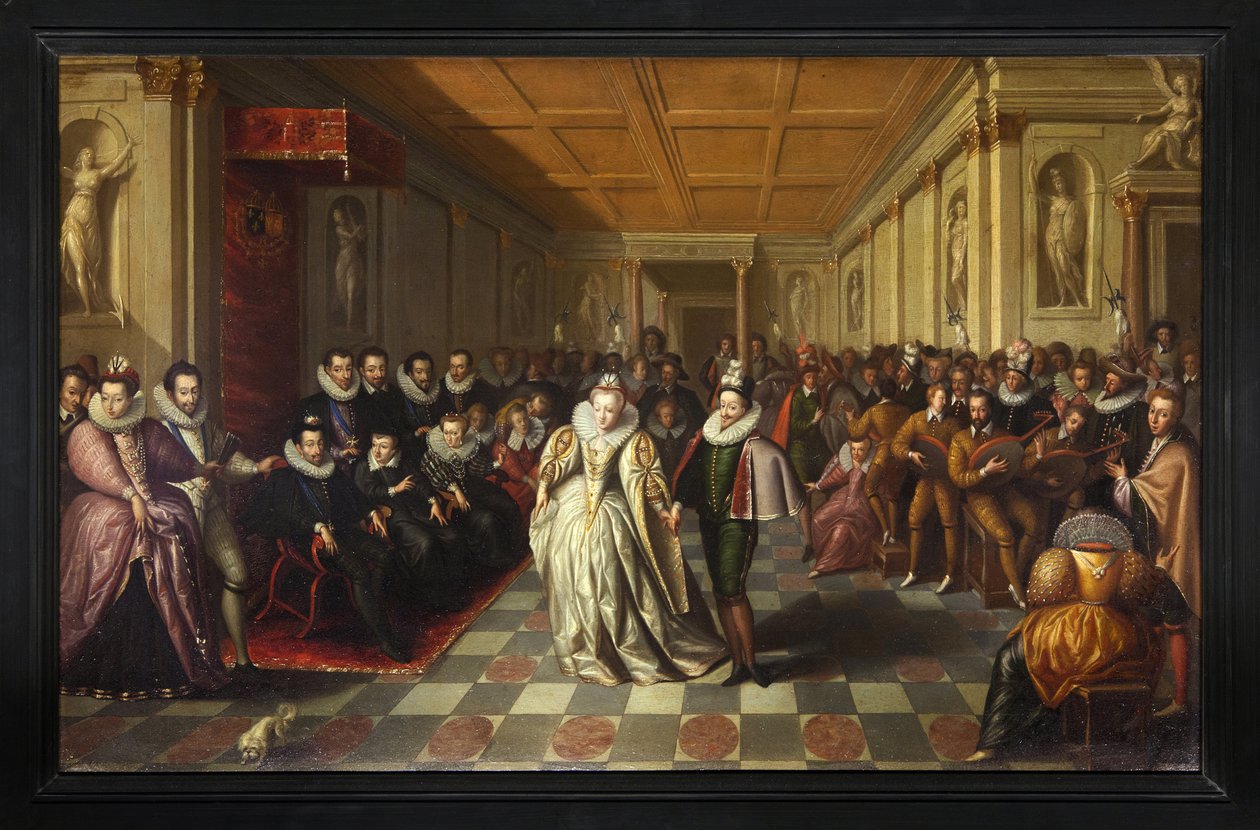 Het huwelijksbal van de hertog van Joyeuse door French School