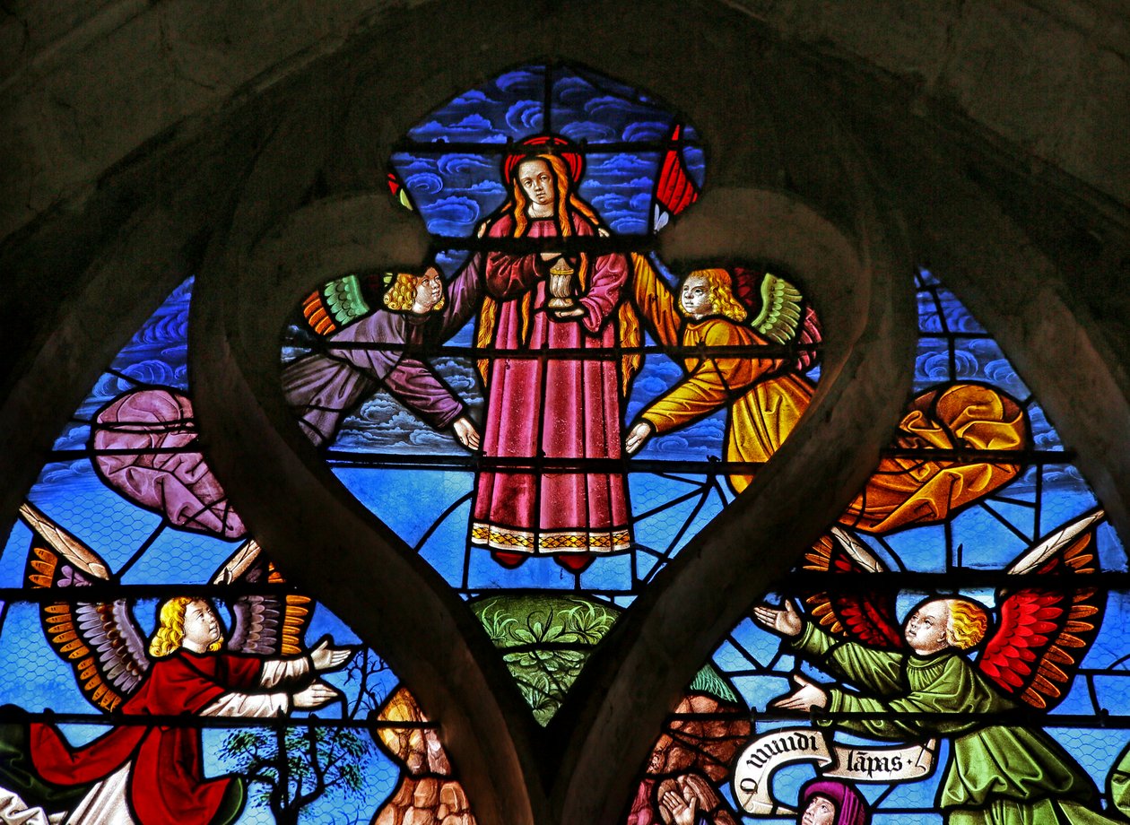 De Hemelvaart van Maria Magdalena door French School