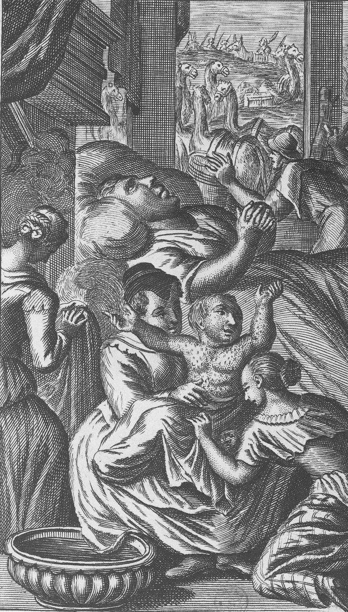 De geboorte van Pantagruel, illustratie uit 