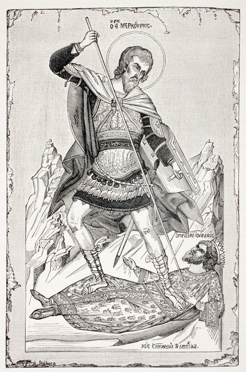 De droom van St. Basil de Grote, uit 