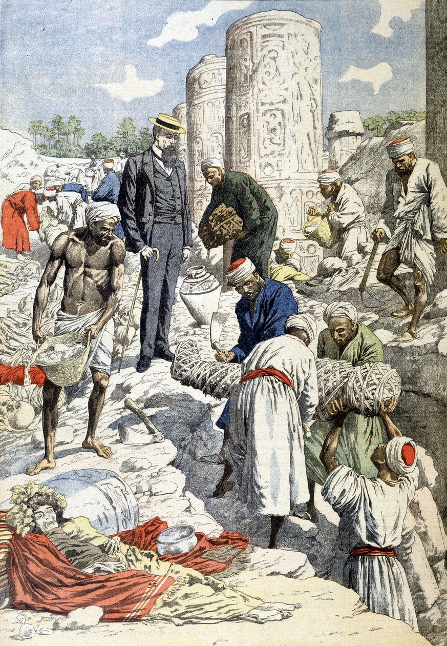 De opgravingen van Mr. Gayet in Antinoë - in 