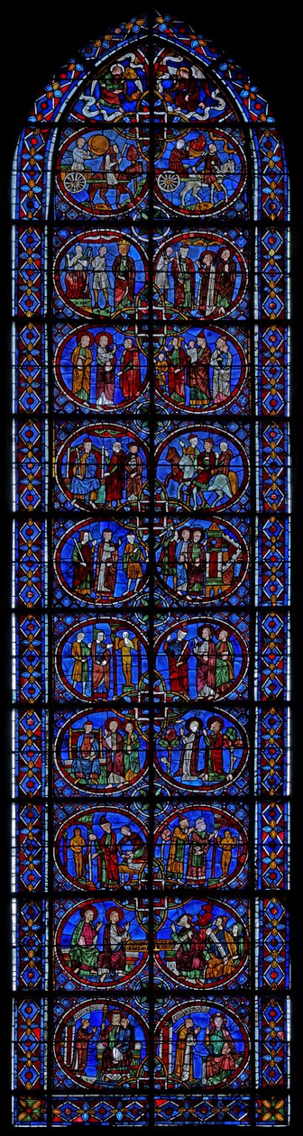 Het verhaal van heiligen Simon en Judas door French School