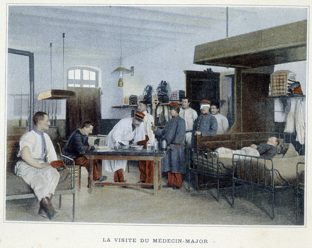 Het bezoek van de dokter majoor - in 