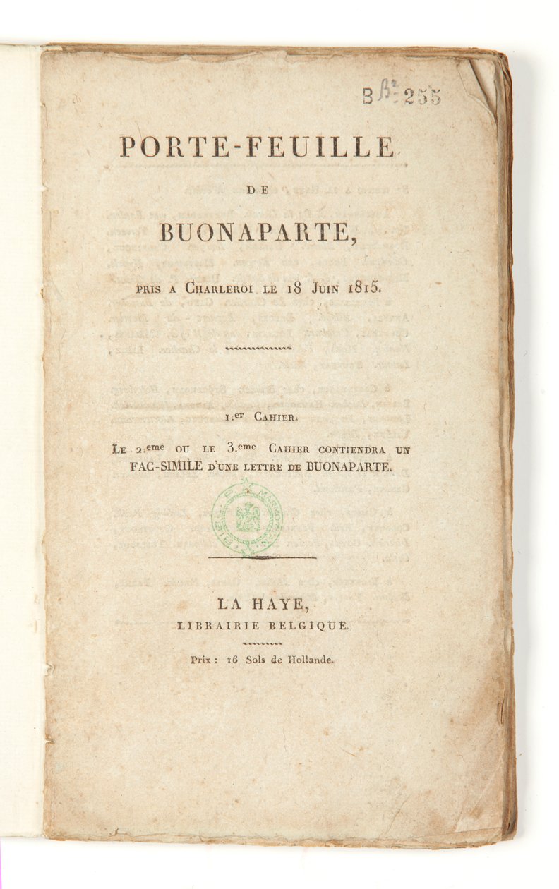 Titelpagina van 