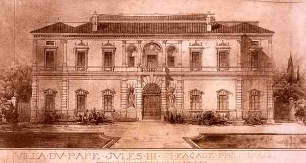 Villa Giulia, Rome, uit 