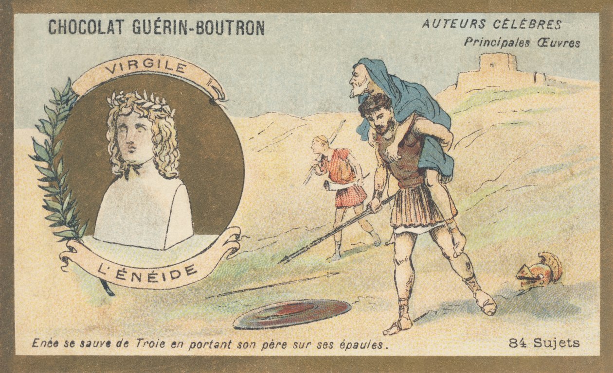 Virgil (70 v.Chr.-19 v.Chr.), Latijnse dichter, auteur van 
