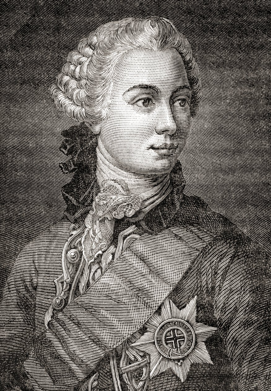 Willem I, Prins van Oranje, uit Histoire de la Revolution Française door Louis Blanc door French School