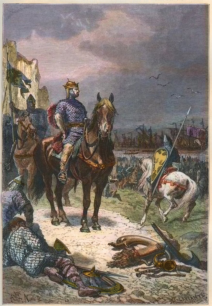 Willem de Veroveraar (Willem II van Normandië of Willem I van Engeland) door French School