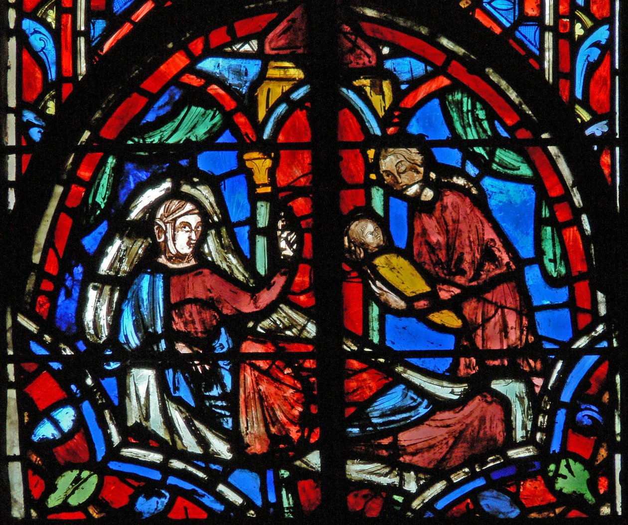 De geboorte van de dochter van Tobias door French School