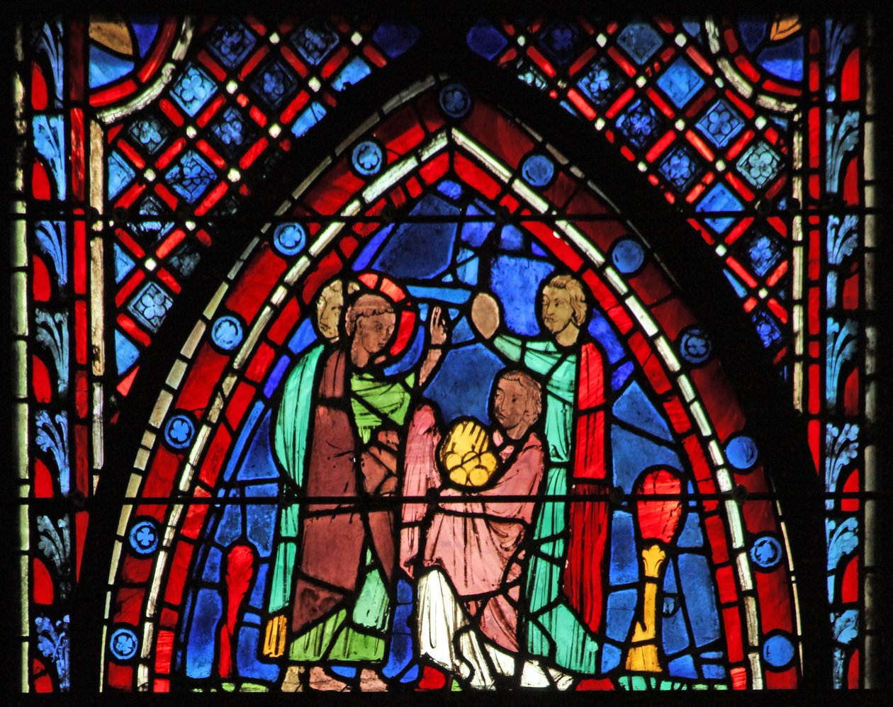 St. Johannes: verandert bladeren in goud door French School