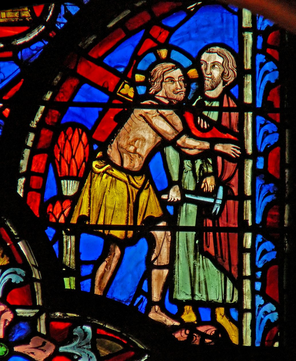 Jezus draagt het kruis: Via Crucis door French School