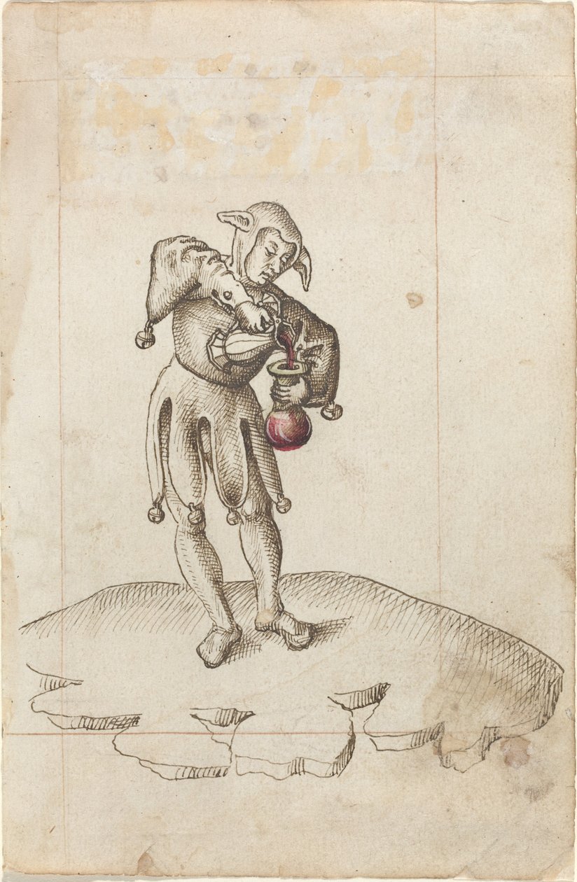 "Doe geen eten in een kamerpot" [fol. 24 recto] door French early 16th Century