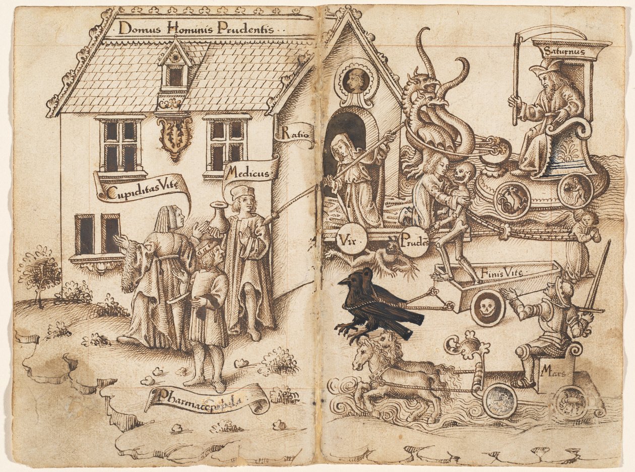 "Keer Niet Terug Wanneer Je Aan Het Einde Bent" door French early 16th Century
