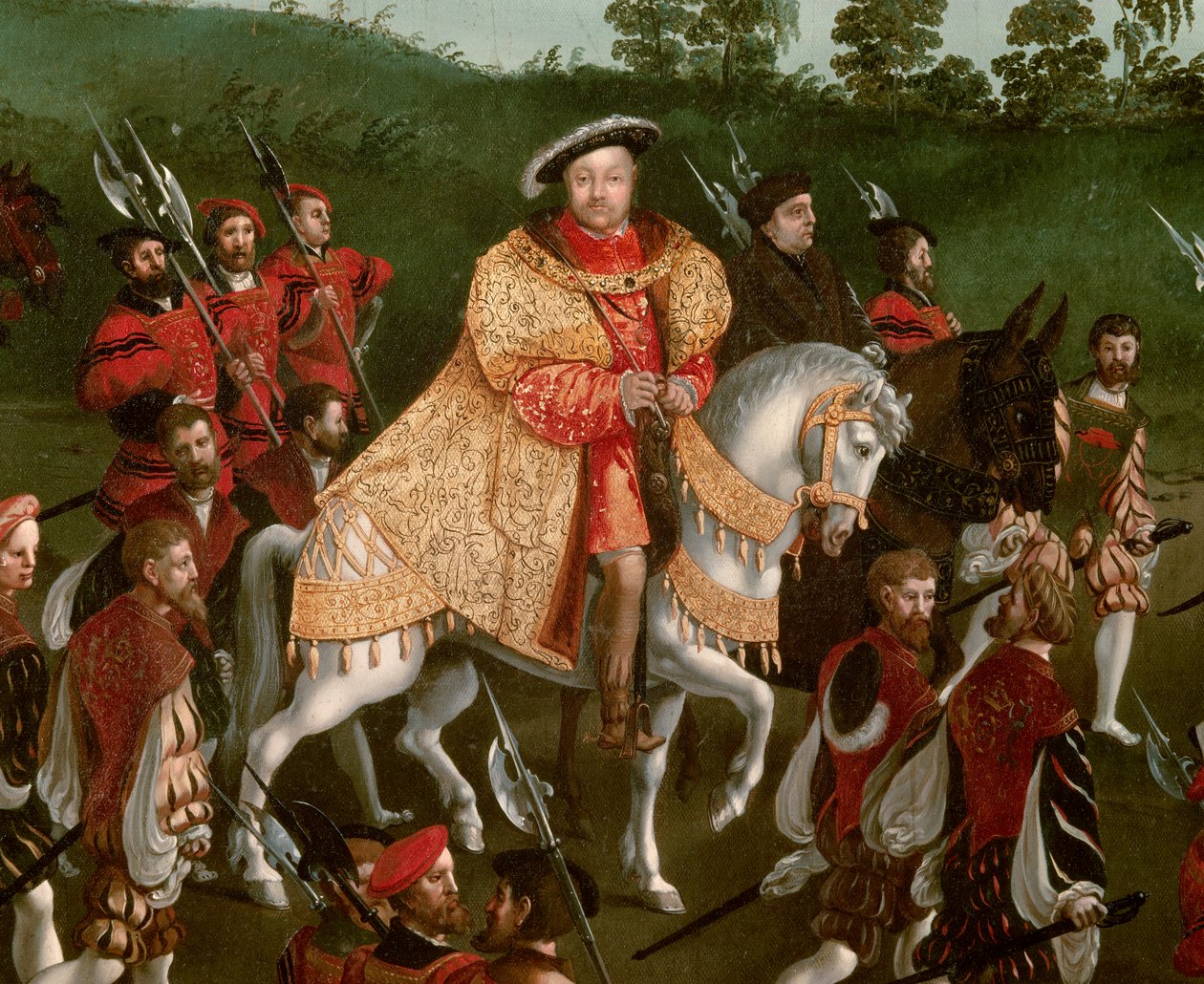 Interview van François I en Hendrik VIII op het kamp van het Gouden Laken op 7 juni door Friedrich Bouterwek
