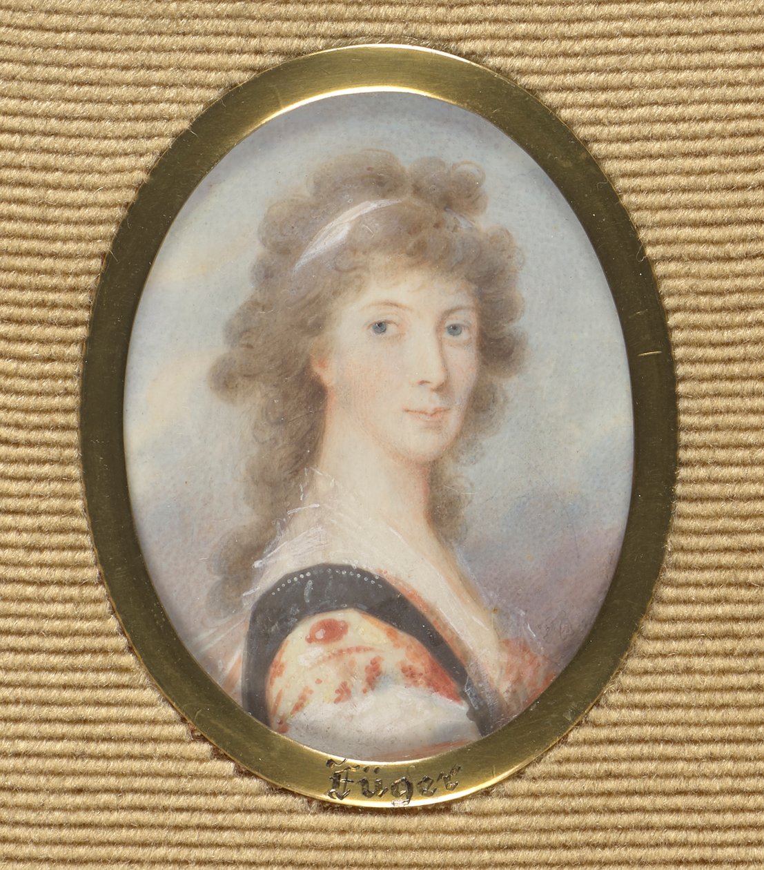 Portret van een dame door Friedrich Heinrich Fuger