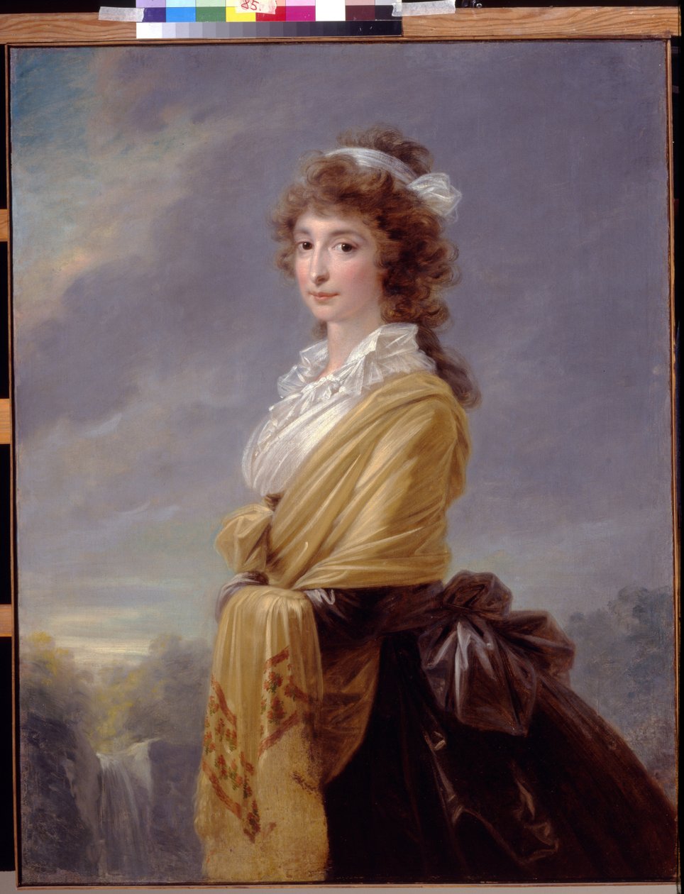 Portret van gravin Elisabeth von Thun Hohenstein door Friedrich Heinrich Fuger