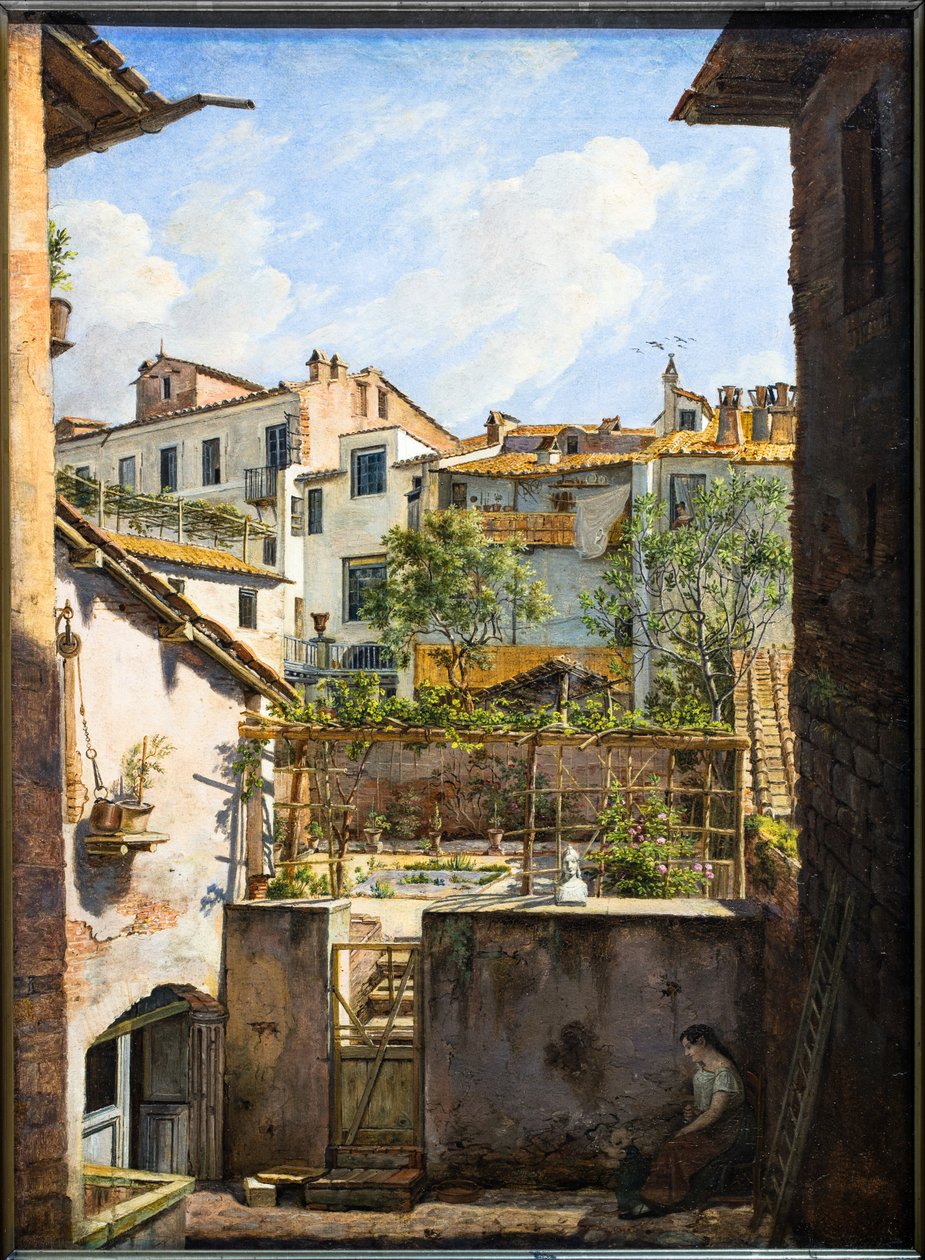 Italiaanse achtertuinen door Friedrich Moosbrugger