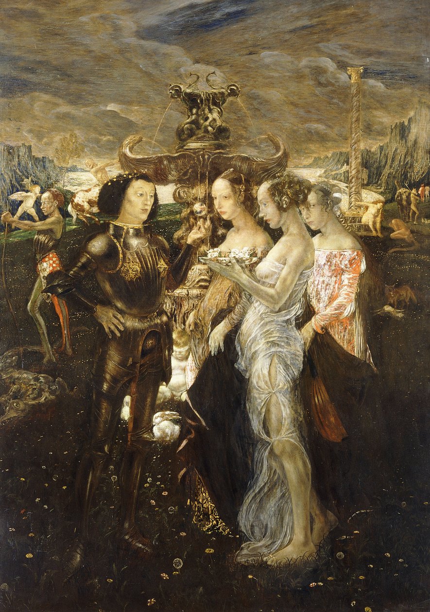 Het oordeel van Paris door Friedrich Stahl