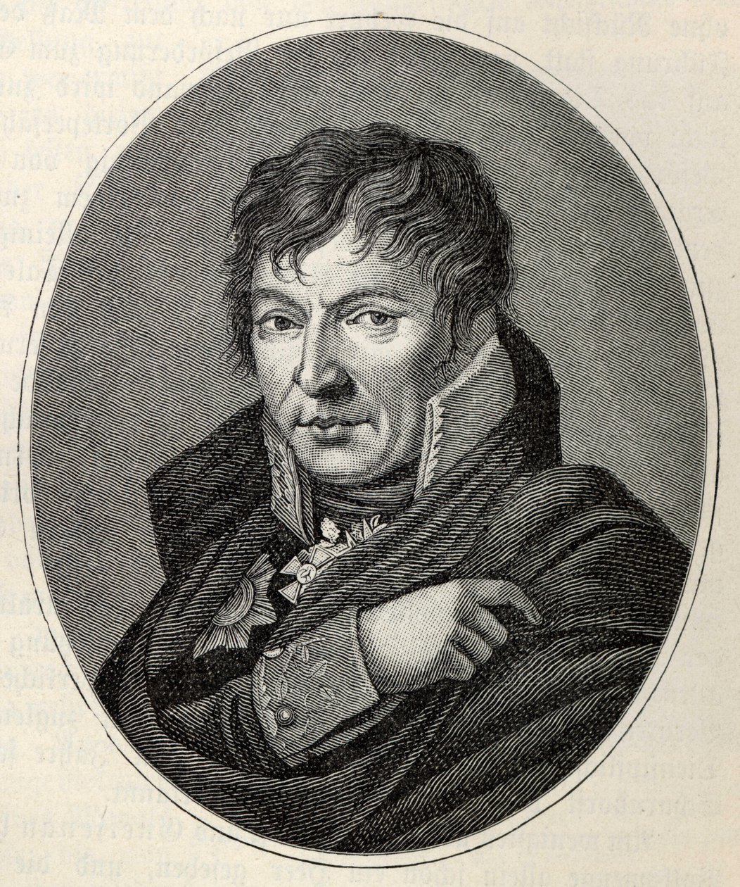 Generaal Gerhard von Scharnhorst 1755-1813 door Friedrich Wilhelm Bollinger