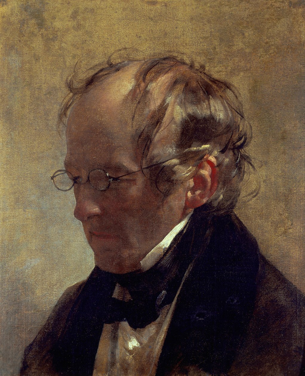 Portret van de schilder Carl Vogel von Vogelstein door Friedrich von Amerling