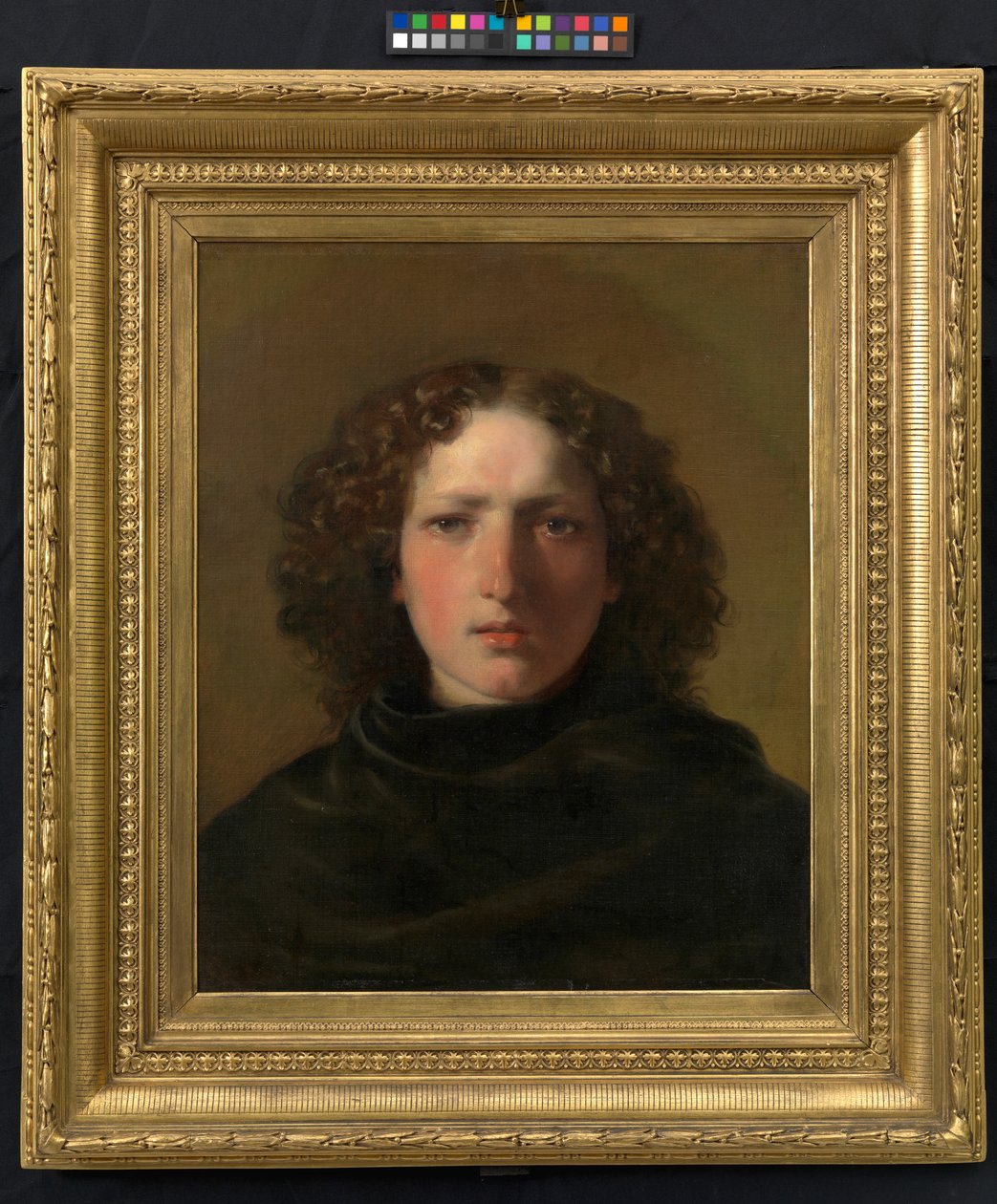Hans Gasser, beeldhouwer door Friedrich von Amerling