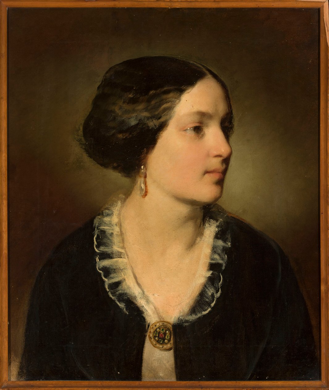 Portret van Katarzyna Potocka, geboren Branicka (1825-1907) door Friedrich von Amerling