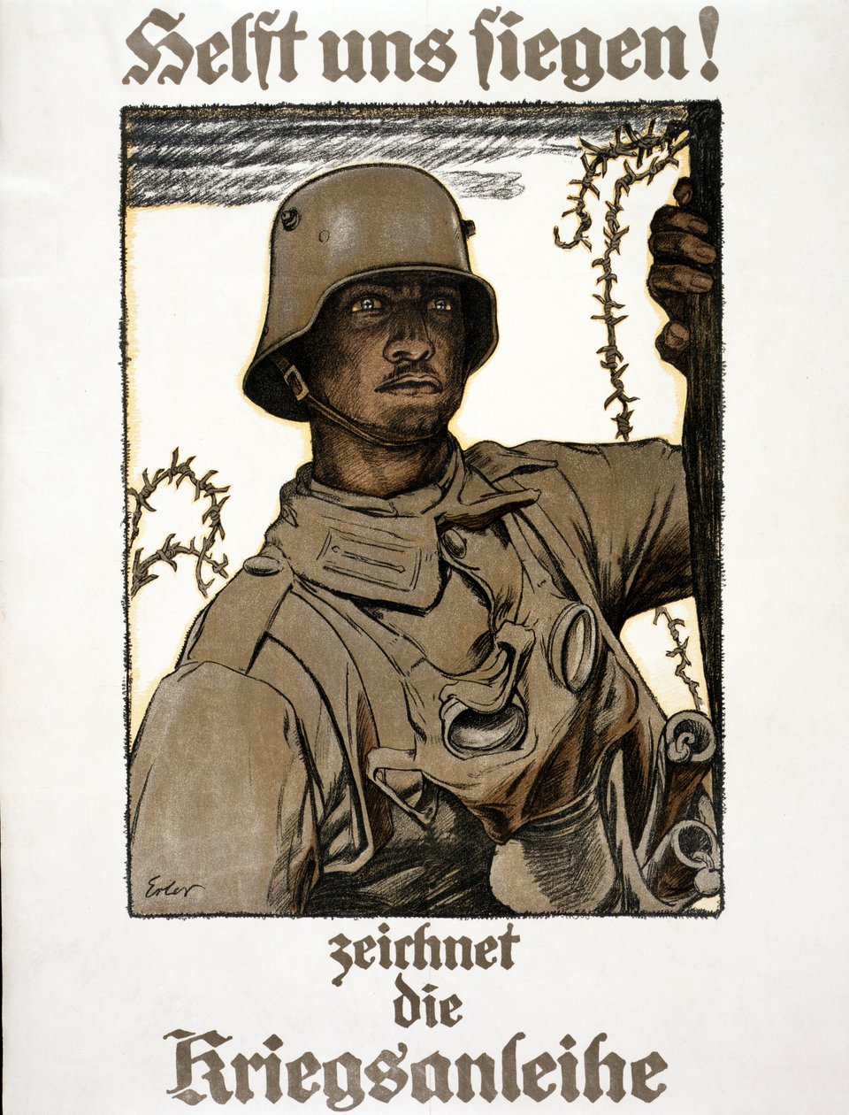 Helft uns siegen! Zeichnet die Kriegsanleihe door Fritz Erler